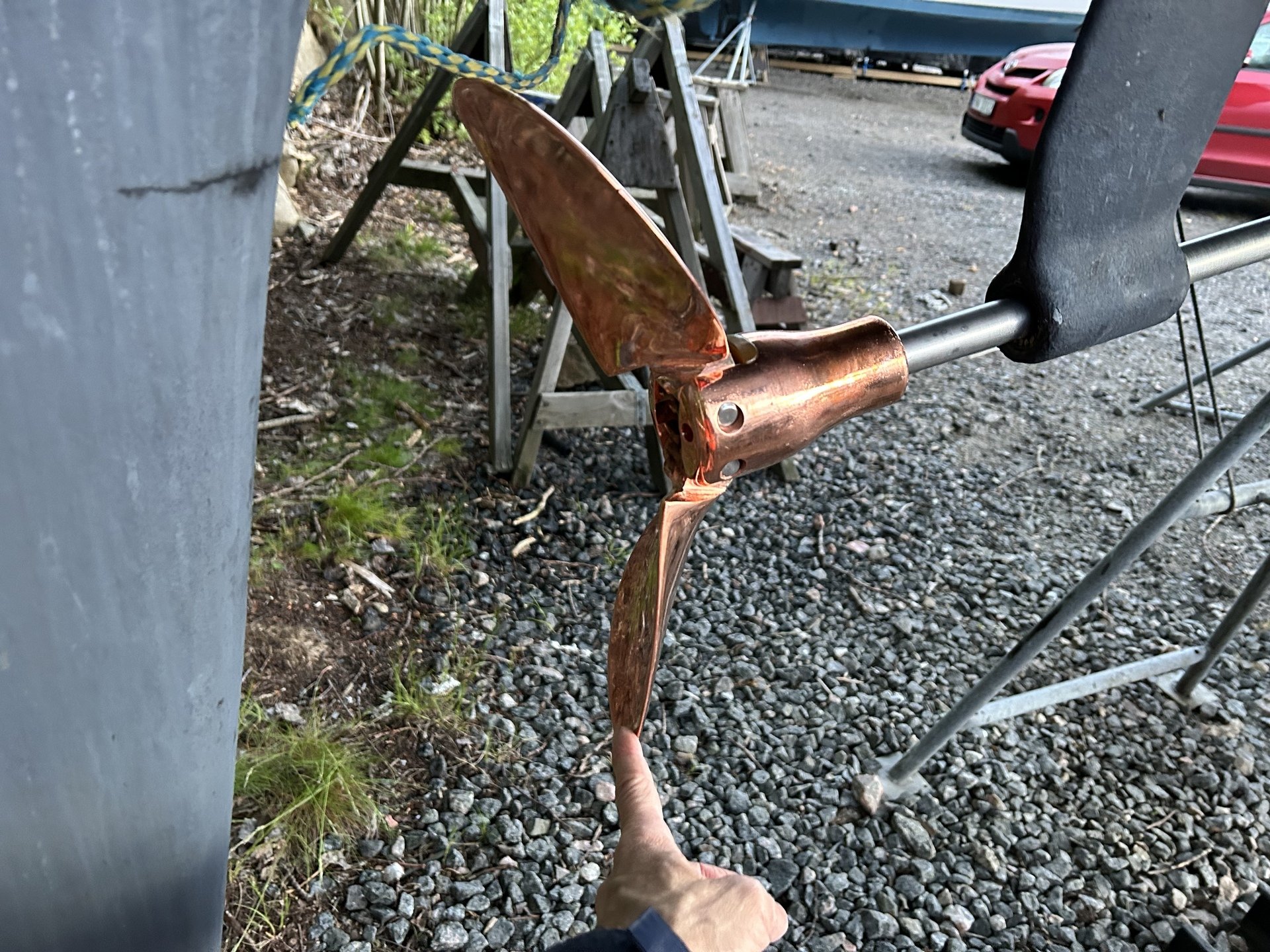 2-bladig foldingpropeller från Flexofold